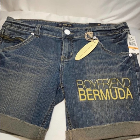 Bermuda Denim Jeans Bermuda Shorts *Size 7 - Picture 1 of 7